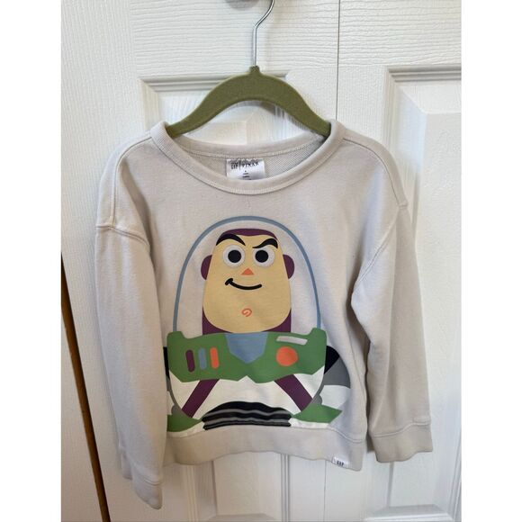 Gap 4T Boys Toy Story Buzz Lightyear Crewneck Sweatshirt - Picture 1 of 4